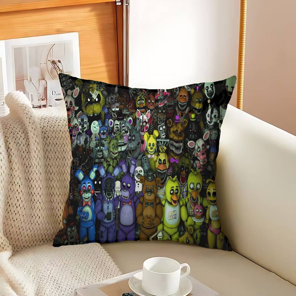 F-Fnaf Five-nights-At-Freddys Personalized Pillow Cover Kids Bedroom Wild Party Decor Pillowcase kid Birthday shower Gift