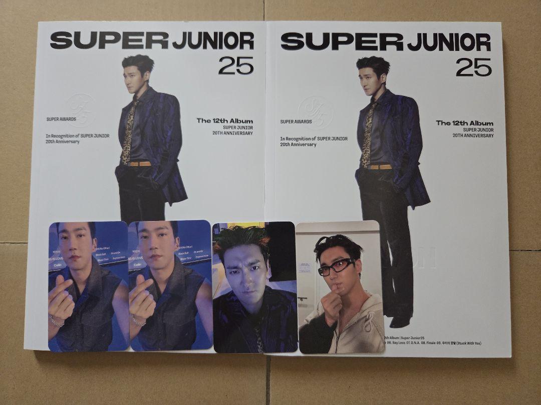 

[USED] SUPER JUNIOR 25 CD Siwon