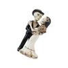 Skeleton Couple Figurine - Romantic Gothic Halloween Decor Resin Statue for Home, Desk, Yard, Party & Day of the Dead