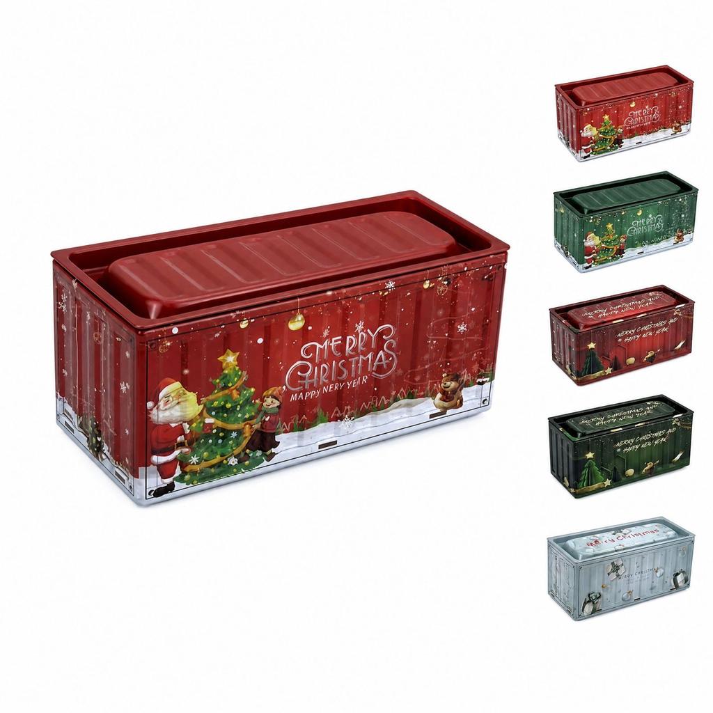 Container Tin Box, Novelty Small Storage Container for Small Accessories