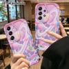 Phone Case: 2D Flat Samsung Galaxy A34 A35 M05 M06 S20 S22 S21 FE Plus 5G Protective Case, Dreamy Alien Planet, Perfect Christmas and Halloween Gift