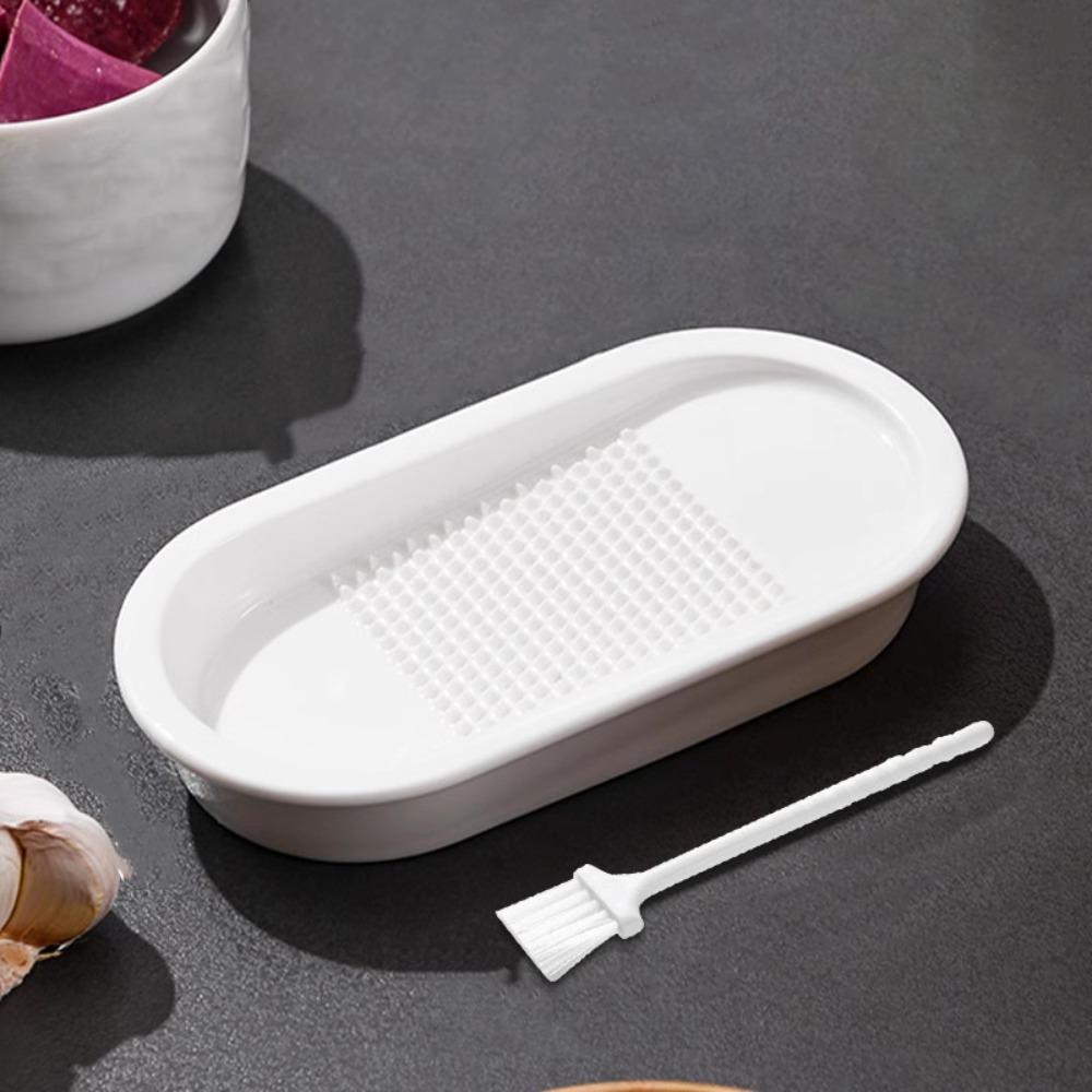 Manual Ginger Grater Ceramics Vegetable Grinding Tool Food Maker Kitchen Grater  Complementary Food