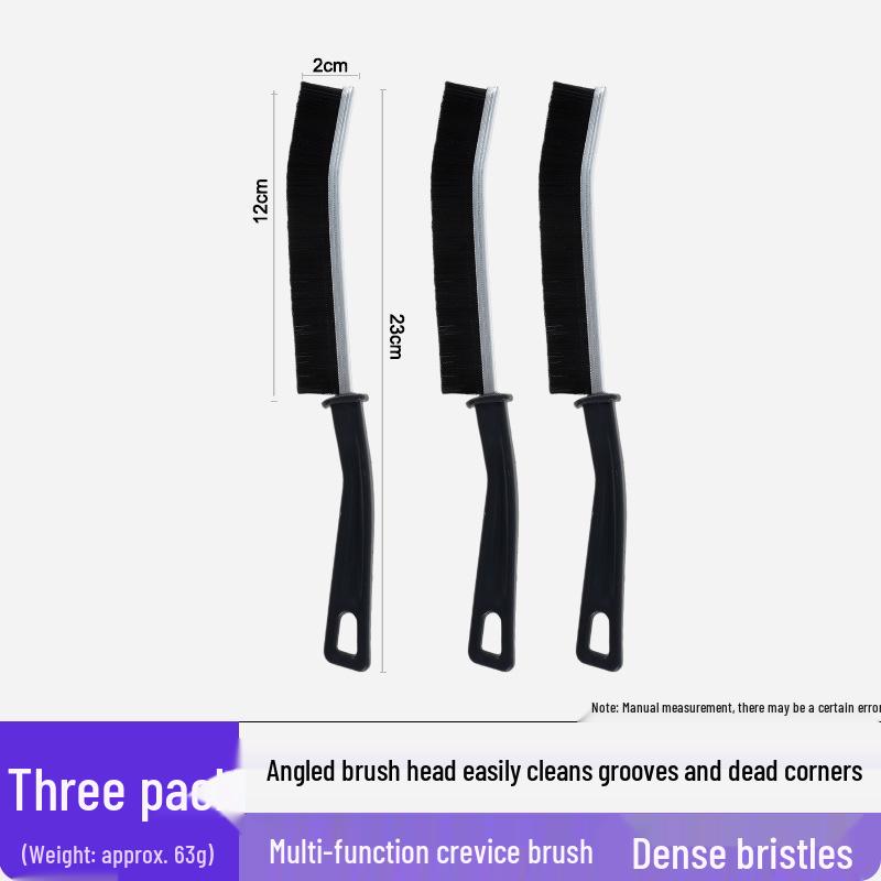 Multifunctional Hard Bristle Brush for Bathroom, Kitchen, Tile, and Window Cleaning