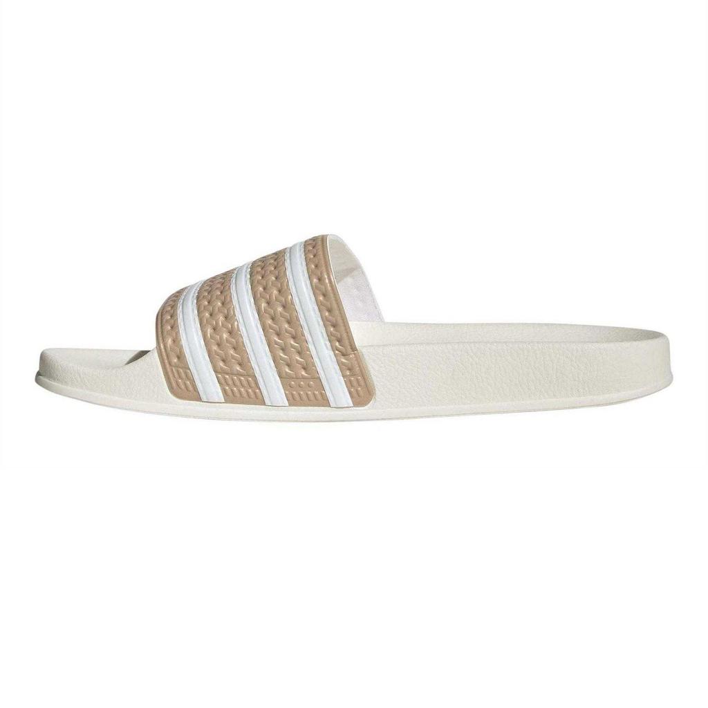 adidas Mens Adilette Striped Sliders