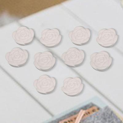 10 Pieces Essential Oil Diffuser Stones Aroma Passive Rose Flower