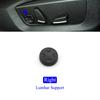 Car Front Seat Left Right Electric Sliding Backrest Lumbar Support Adjustment Switch Buttons For BMW F10 F11 F07 F06 F01 F15 F16