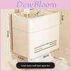 Modern Aluminum Wall Mount Toilet Paper Holder With Waterproof Design For Bathroom Storage