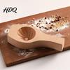 Food Grade Wood Mold Wooden Bun with Handle Manual Press Baozi Maker Mold Stuffed Dough Molder Easy DIY Ravioli Pastry Presser Flower Edges