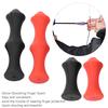 Silicone Bow String Protector Bowstring Finger Guard Saver Outdoor Archery Accessory