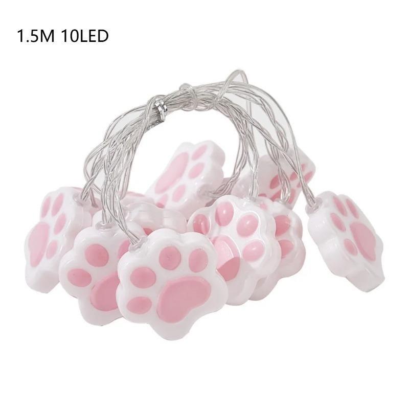 

Светодиодная гирлянда на батарейках, мультяшная декоративная гирлянда, украшения для спальни, для дома, для Хэллоуина, Рождества, вечеринки 1.5 10