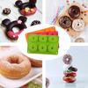 Silicone Baking Pan For Pastry Donuts Silicon Form Doughnut Mould DIY Cake Chocolate Dessert Bakery Tools 6 Full-Size Doughnuts