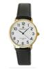 Perfect Men' 093 Gold Case, White Dial, Black Strap