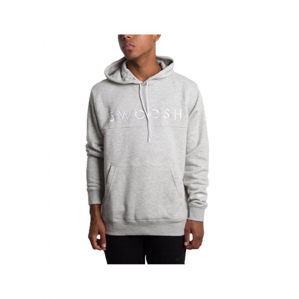 

Es Nike Hooded Brushed Fleece Double Swoosh Hoodie Cz5569 063 S