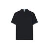 Fila Heritage Series Solid Color Logo Embroidered Casual Breathable Short Sleeve Polo Shirt Men Polo Shirts Black F11M328117FBK