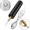 Electric Resin Drill Set,Including Eye Screws,Twist Drill Bits Tools,Electric Mini Drill For DIY Keychains Crafts Making