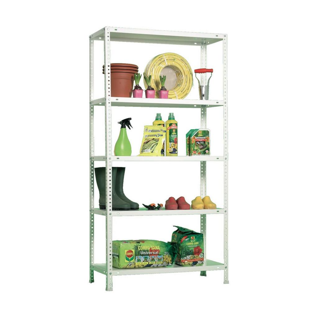 Simon Rack Comfort 5/400 Metal Shelf 5 Shelves 500 Kg (180 X 90 X 40cm)