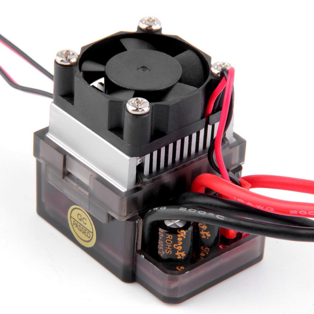 7.2V-16V 320A Högspännings ESC Borstad Hastighetsregulator RC Bil Lastbil Buggy Båt Hållbar