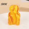 Kawaii Desk Toys for Office Cute Bear Squeeze Toy, Portable Soft TPR Decompression Pinch Squeezing Maltose Texture Sensory Fidget Kids And Adults Safe