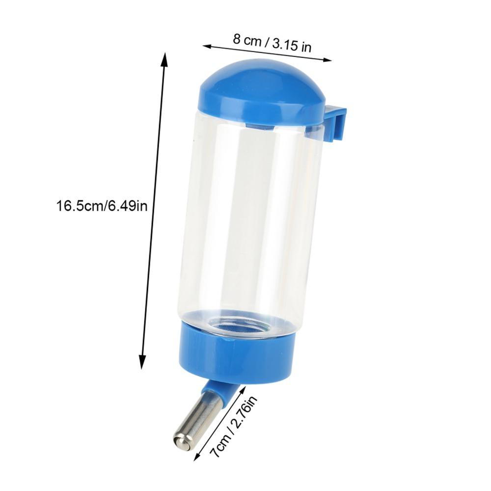 400ml Leak Proof Body Hanging Pet Water Dispenser Auto Cat Water Feeder Household Pet Care синий