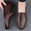 Leder Faul Doudou Schuhe Weichsohlige Lederschuhe Business Flach Freizeit Schuhe Große Größe