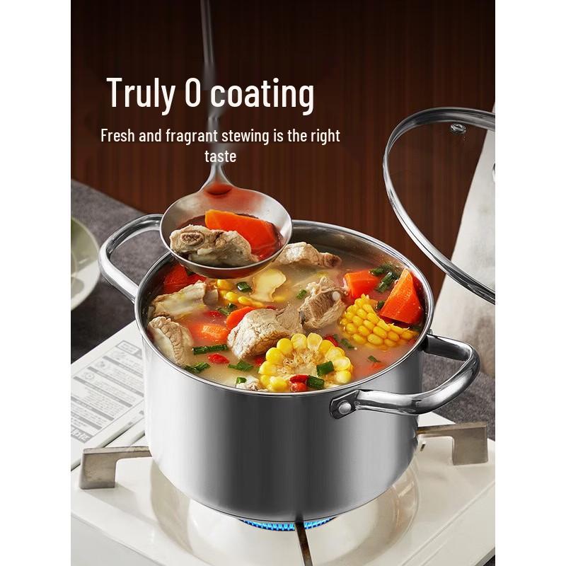 COOKER KING 20cm 316 Stainless Steel Uncoated Soup Pot