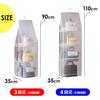 Hanging Storage Rack for Holds 8 Closet NYANDELMO Bags, White, Bags, Storage, Foldable, ND-0048-R09-WH8