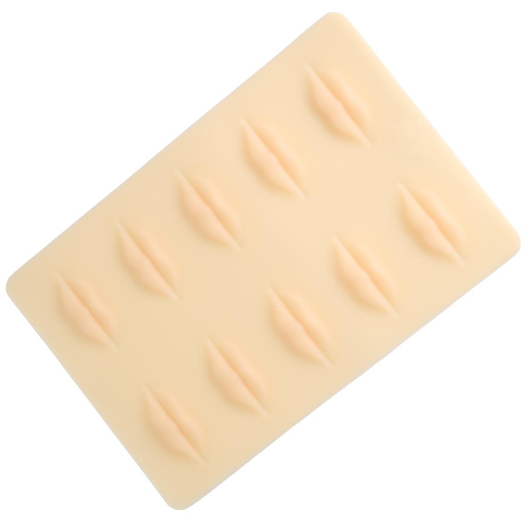 Silicone Makeup Lip Tattoo Practice Skin Microblading Practice Skin for Artists Beginners