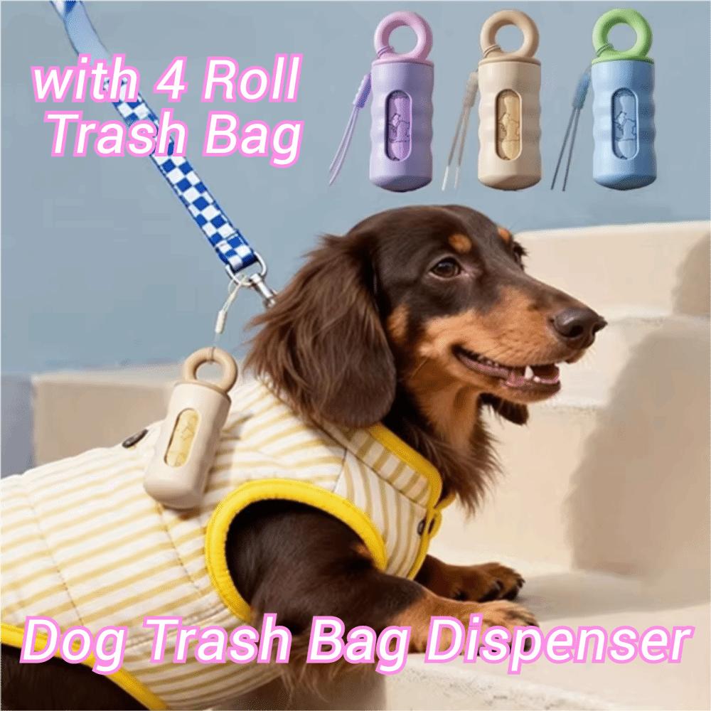 Mini Pet Garbage Bag Dispenser Thickened Pet Waste Bag Dispenser Dog Trash Bag Dispenser Outdoor