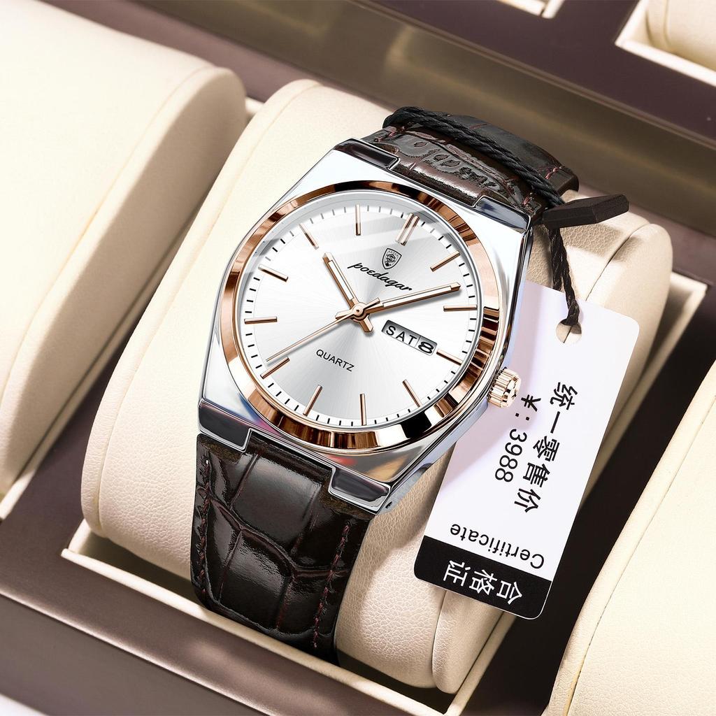 New Swiss Ultra-Thin Men’s Waterproof Casual Quartz Watch