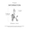1PCS Charm For DIY Making Bracelet 925 Silver Original Shine Zircon Charms Jewelry Wedding Birthday Gift For Women Mom Friend