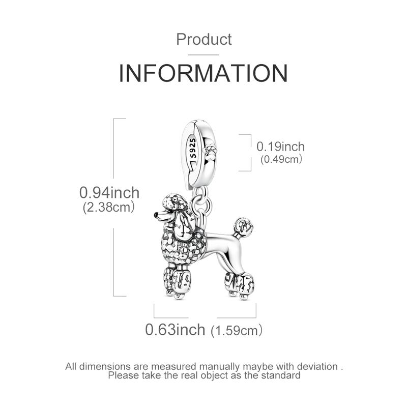 1PCS Charm For DIY Making Bracelet 925 Silver Original Shine Zircon Charms Jewelry Wedding Birthday Gift For Women Mom Friend