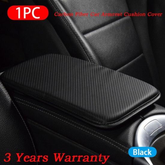Car Armrest Cushion Cover Center PU Console Box Pad Protector Accessories