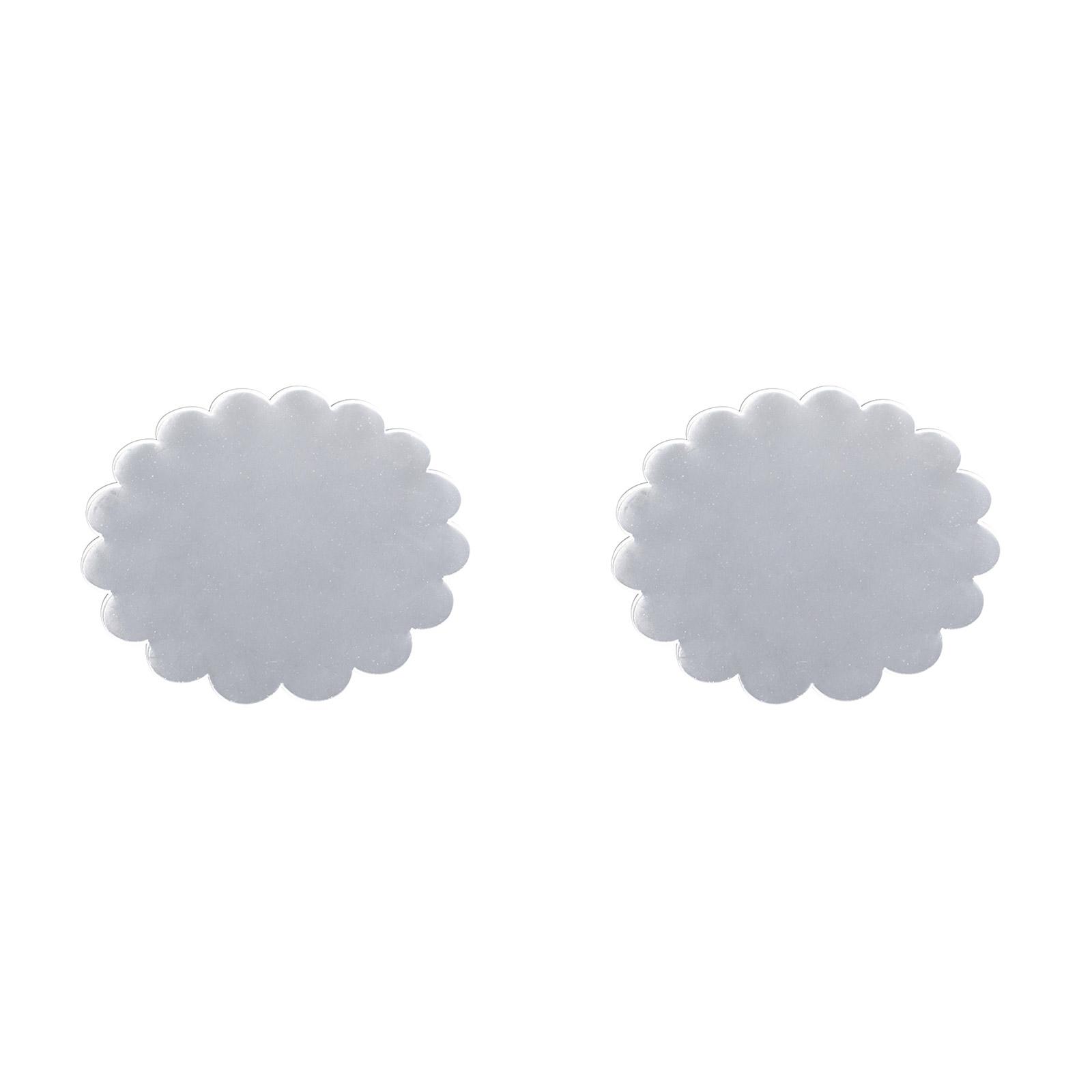 2 Pack Acrylic Cake Disks Cake Acrylic Discs Cake Boards DIY Art Blank Boards Cake Topper Baking Cake Decorating Gadgets 16cm
