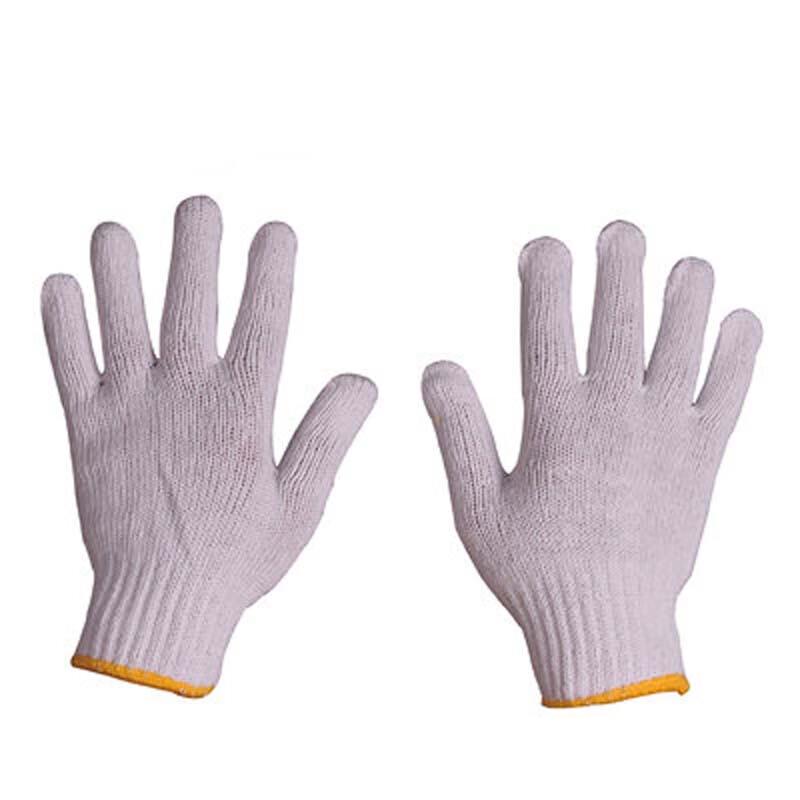 Quanan C01B Bleached Cotton Work Gloves