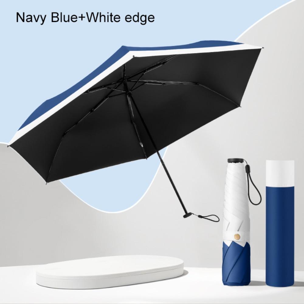 Carbon Fiber Ultra-light Folding Sun Umbrella Sun and Rain Both Use Pocket Pencil Umbrella Outdoor