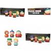 5pcs South Park Figures Block Set For Children's Imagination Play And Home Decoration