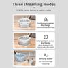 USB Rechargeable Pet Water Fountain 5000mah Battery Large Capacity 4.5L Quiet Operations for Cats Small Dog Watering Use