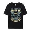 Unisexs T Shirt 43rd Birthday Legend Made In 1980 Tshirts Funny Tshirts Cotton Clothing Shirt Vintage Printed Tshirts