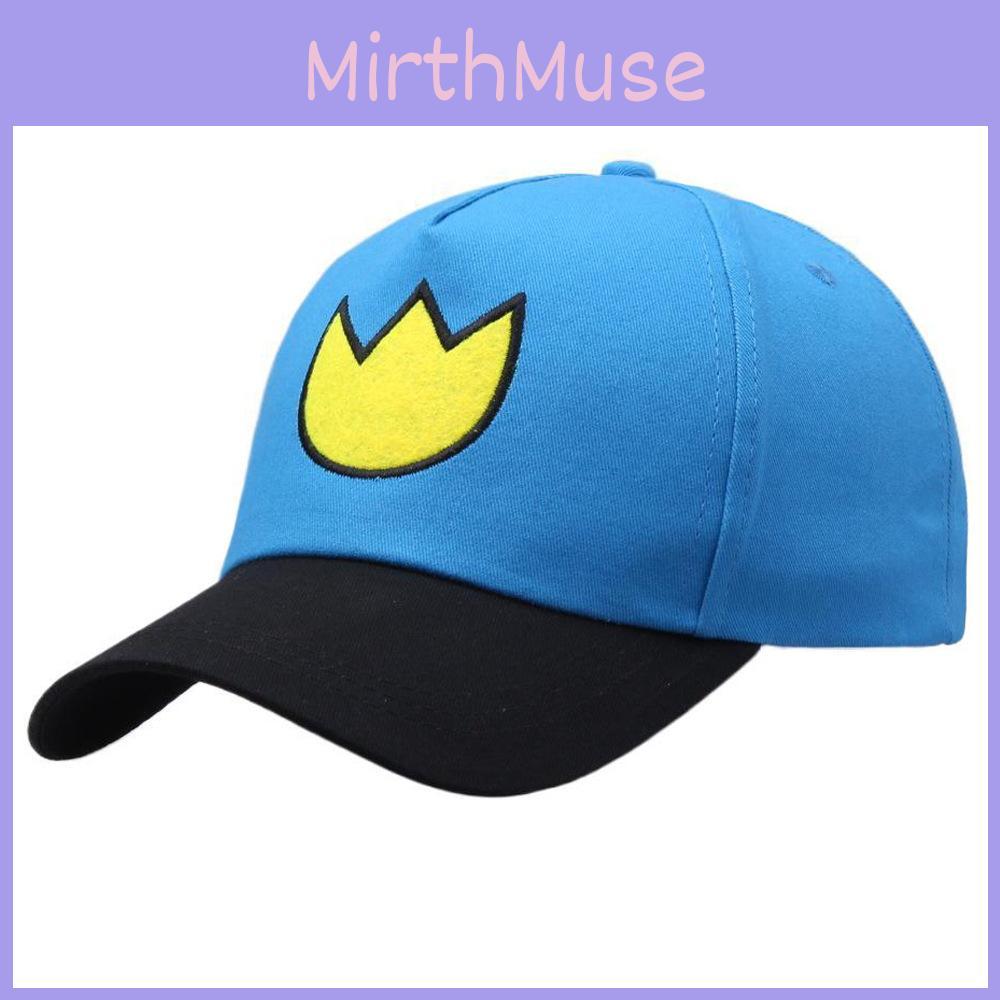 Dog Man Embroidered Cotton Baseball Cap Short Sunshade Casual Outdoor Sports Hat