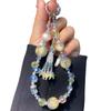 New Chinese Style Phone Chain National Style Tassel Bead Hanging Chain Handmade Beaded Phone Strap Crystal Wrist Chain for Women Wholesale