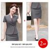 Summer Professional Short Sleeve Attire: Elegant Jewelry Store & Hotel Manager Workwear