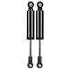 2pcs Aluminum Alloy Shock Struts Damper Fit for SCX10 TRX4 1 10 RC Car AccessoryBlack