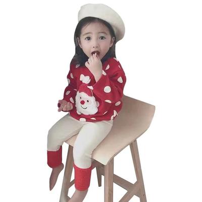 Vánoční Santa Cosplay Domácí oblečení Dětský top a roztomilý kostým pro chlapce a Perfektní pro a Každodenní Perfektní jako a 110cm TKY-csheep Dětská souprava, Kalhoty,
