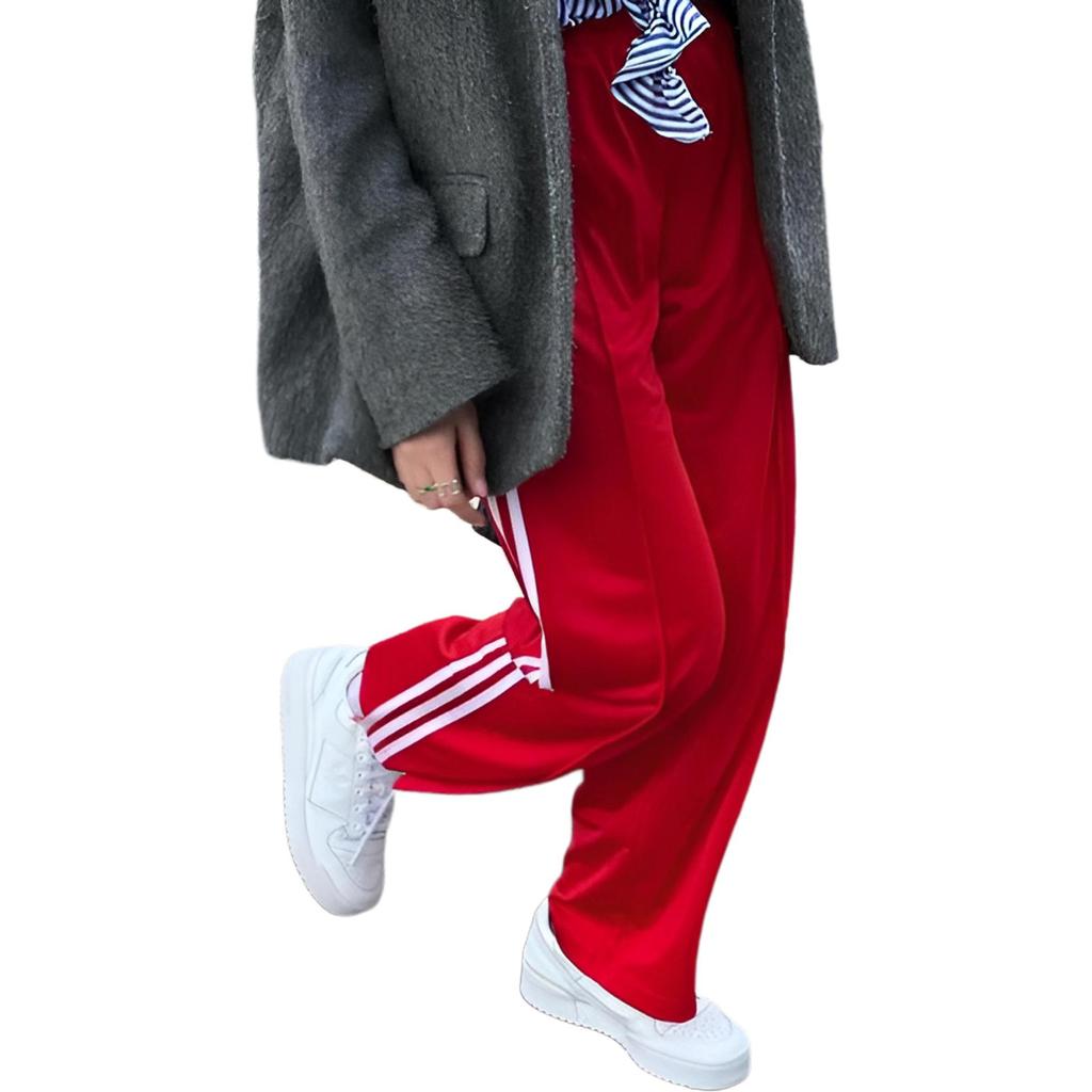 adidas originals Firebird Loose Track Tracksuit Bottoms Red IP0632