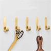 Wall Hooks & Hangers Modern Simple Gold Wall Hooks Home Storage Organisation