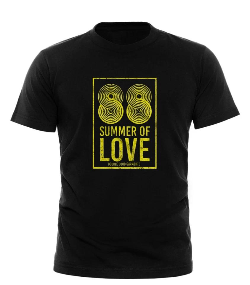 

Summer of Love 88 T Shirt - Acid House Rave Techno Old Skool S