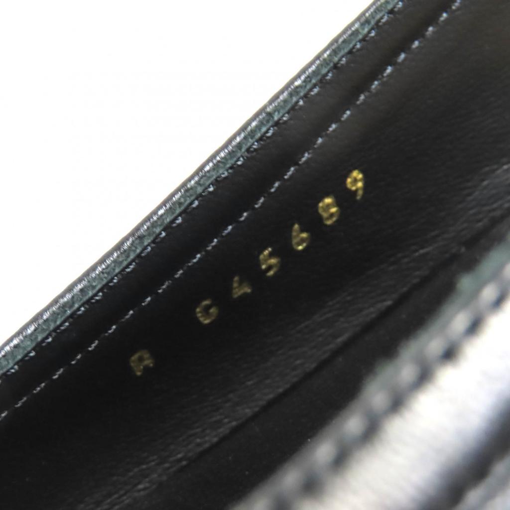 Pristine CHANEL Pumps COCO Mark Ribbon Black Lamb Leather Women 35.5 G45689 Used