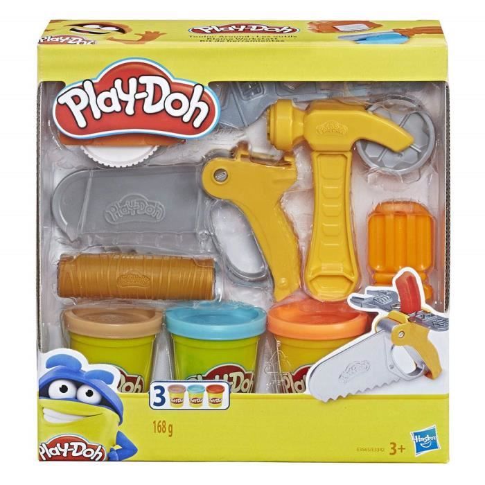 Modeling Toy - Play-Doh - Garden and Tools - Multicolored - For Children - Includes Various Tools