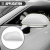 For Toyota Prius 2016 2017 2018  Outside Side  Rearview Mirror Cover Cap Wing Door Shell Housing