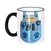 Personalized Medical Doctor Mugs DIY 3D Stethoscope & Heartbeat Pattern Ceramic Milk Tea Coffee Cup